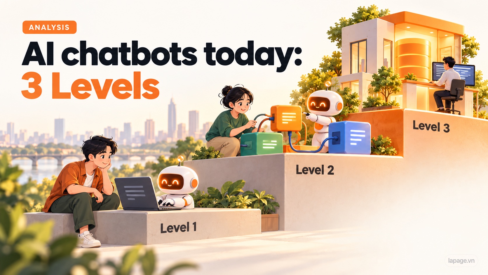 AI chatbots today: 3 Levels