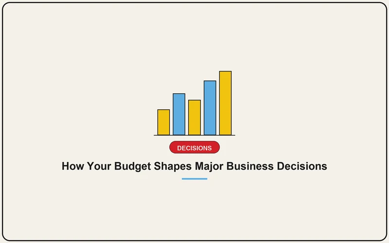 How Your Budget Shapes Major Business Decisions