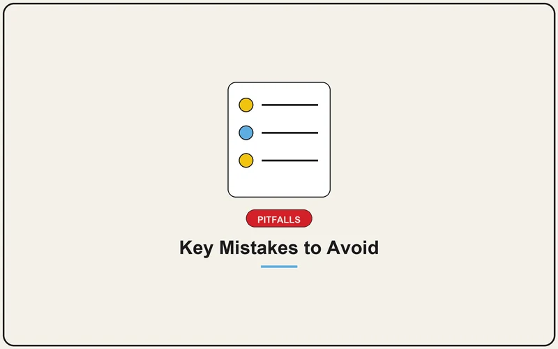 Key Mistakes to Avoid